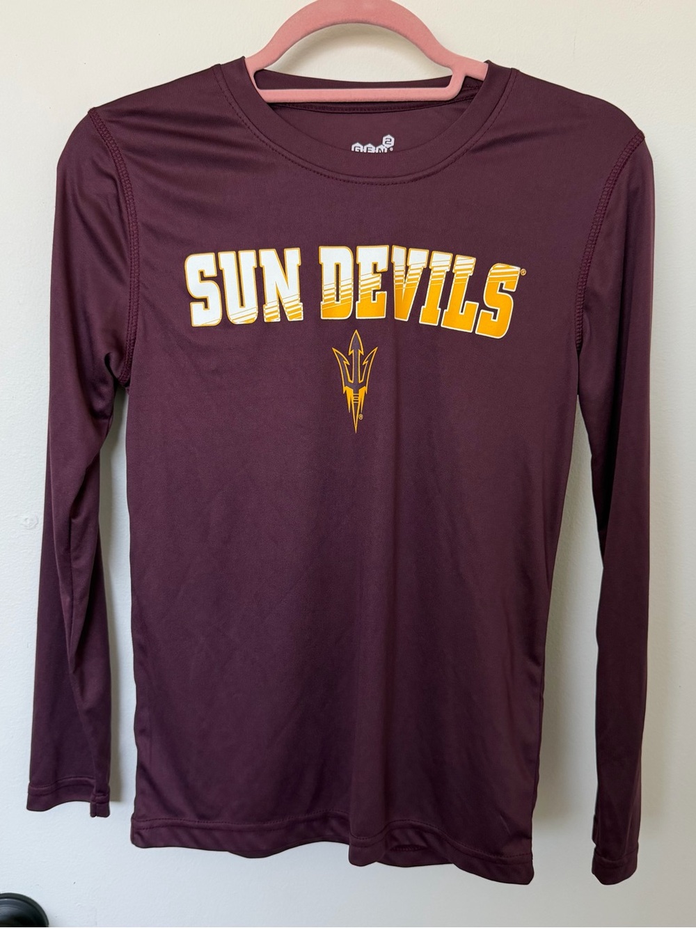Gen2 Arizona State ASU Sun Devils Long Sleeve Shirt Youth Medium 10/12